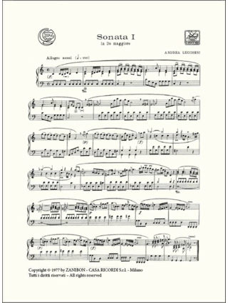Sonate Per Organo - Lucchesi Andrea / Cervellini - Partition - Orgue